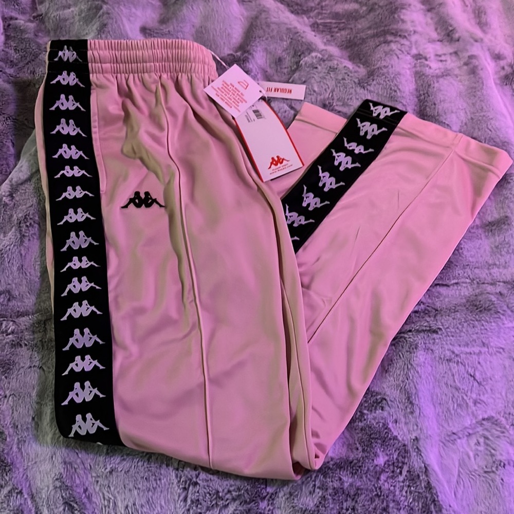 Pink! Brand-new never worn with all original tags. Size Medium Reg. Fit